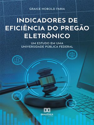 cover image of Indicadores de eficiência do pregão eletrônico